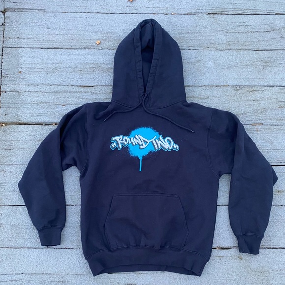 Round Two Navy Blue Hoodie - Picture 1 of 4